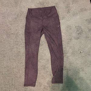 CLOAK Purple Leggings Large
